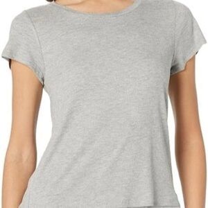 NWT 2 Piece Steve Madden Ribbed Top & Pants Sleep Set in Heather Grey